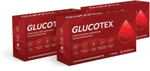 Glucotex 3 Packungen – Bestseller-Paket